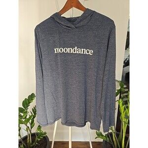 Patagonia Tropic Comfort Hoodie Shirt Men Large Blue Wicking Outdoor Moondance